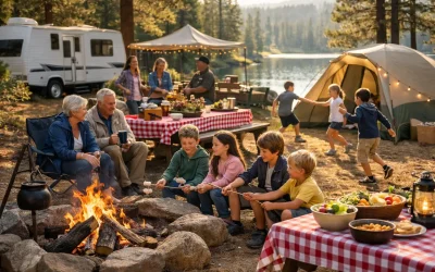 12 Family Reunion Campsite Ideas That Work