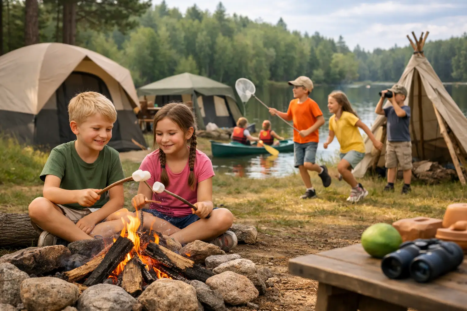 12 Outdoor Activities for Kids at a Campsite