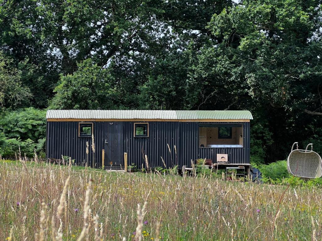 shepherds hut meadow 2