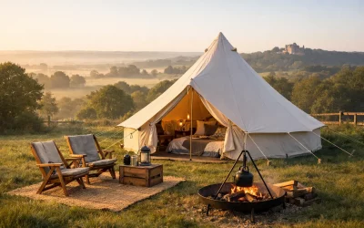 Bell Tent Camping in East Sussex