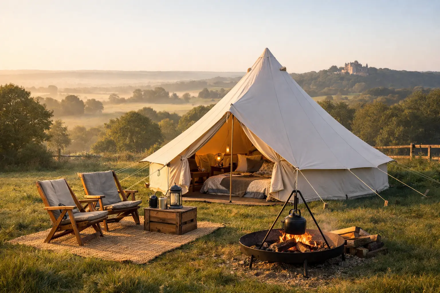 Bell Tent Camping in East Sussex Bell Tent Camping in East Sussex