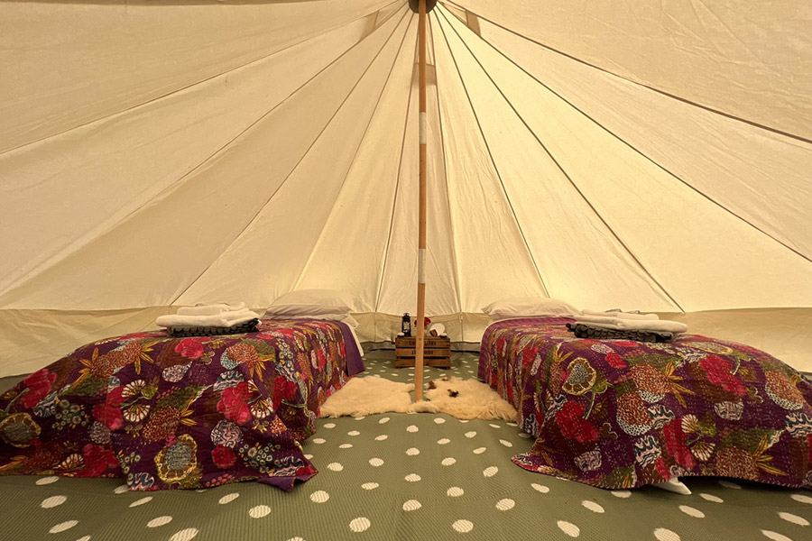 book east sussex bell tent glamping