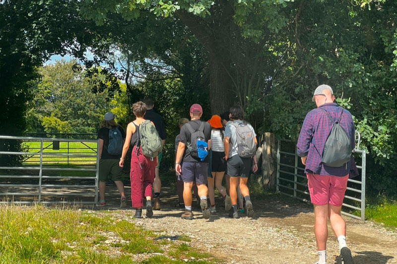 book group camping sussex