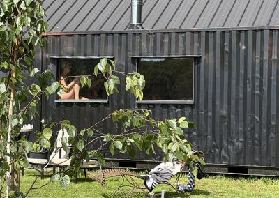 book sauna at sussex campsite