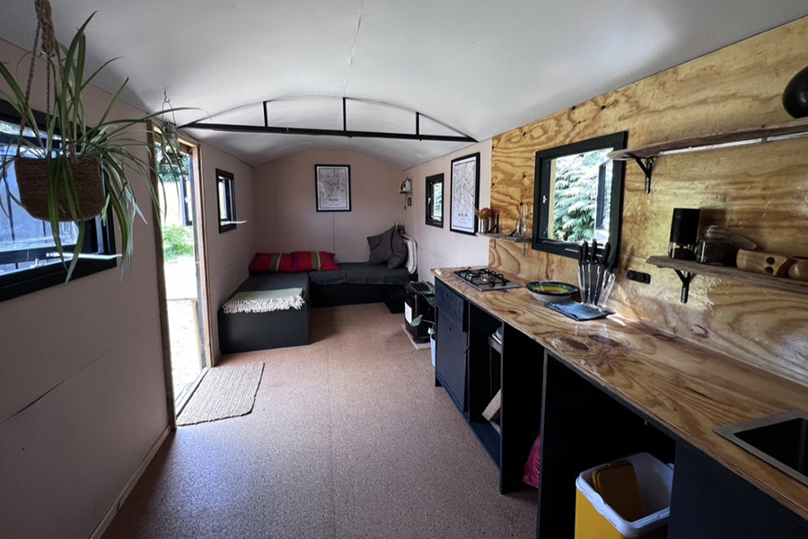 braken hut sussex glamping