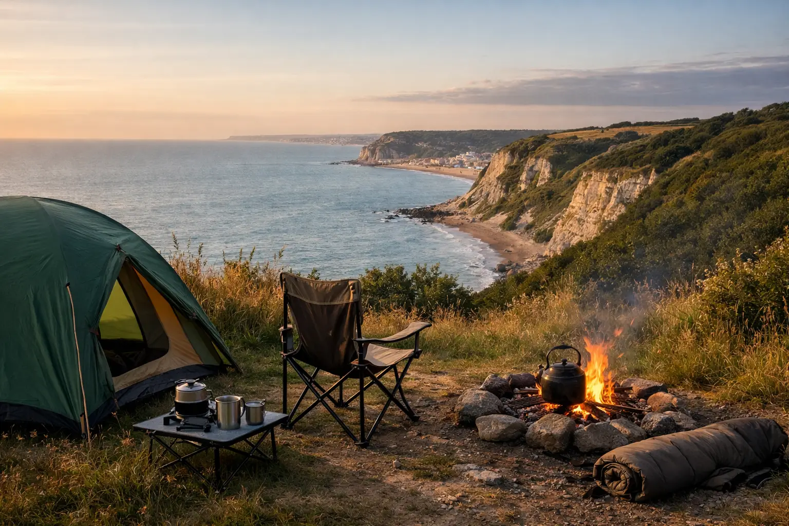 Camping Near Hastings for Easy Coastal Escapes