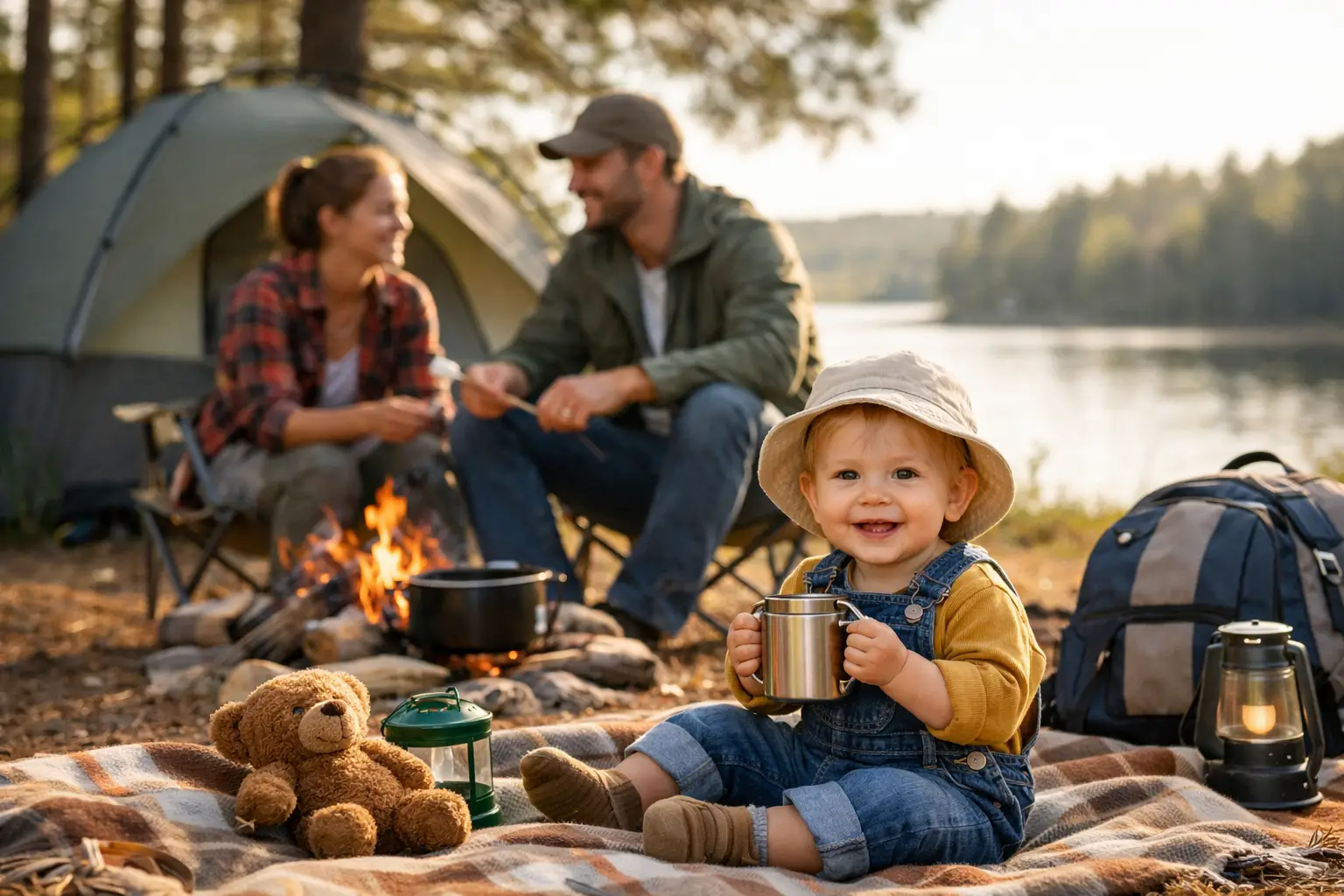 Camping with Toddlers for a Happier First Trip