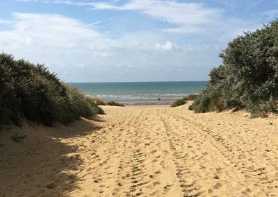 campsite near camber sands