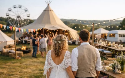 Festival Style Wedding Sussex Ideas