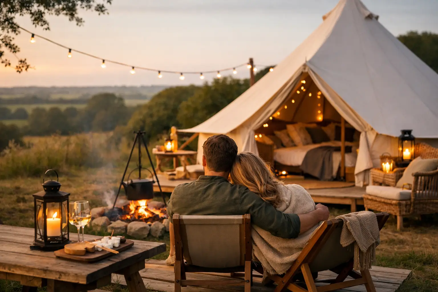 Glamping for Couples Retreats in Sussex Glamping for Couples Retreats in Sussex