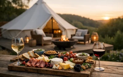 Glamping With Artisan Food, Done Properly