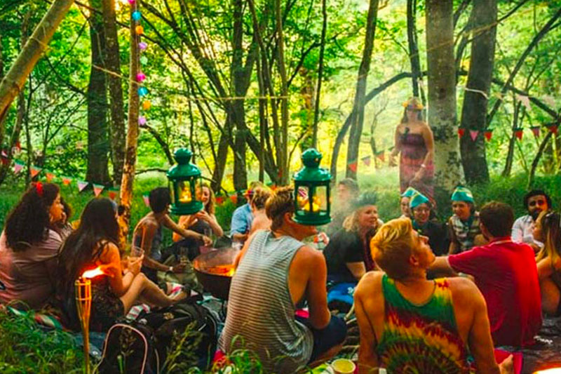 group party campsite east sussex