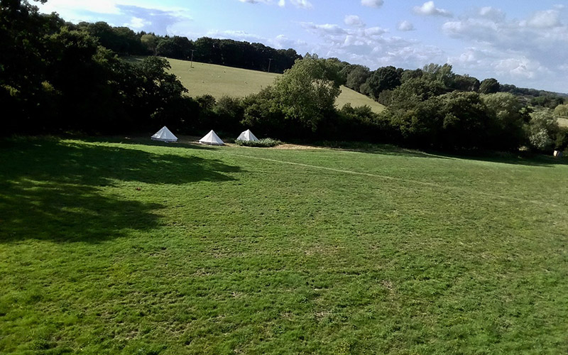 sussex camping holiday