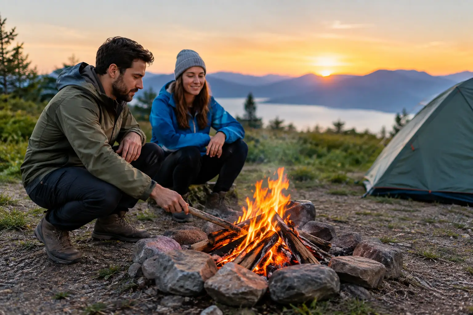 How to Build Campfires Safely at Your Pitch How to Build Campfires Safely at Your Pitch