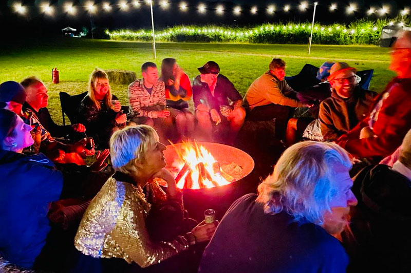 sussex party group camping