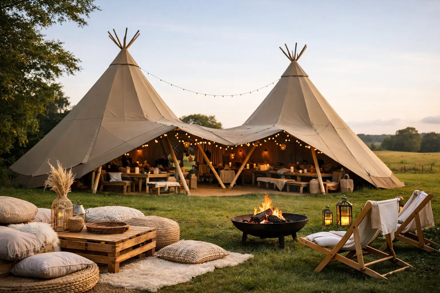 Teepee Hire East Sussex for Relaxed Events Teepee Hire East Sussex for Relaxed Events