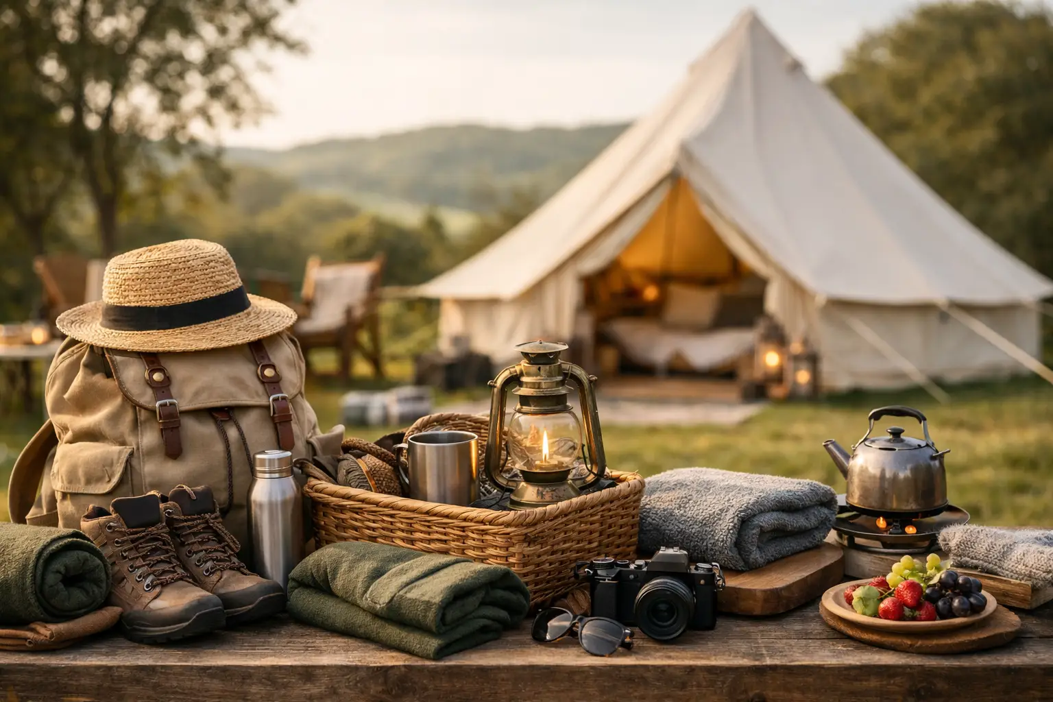 What to Pack for Glamping on a UK Weekend What to Pack for Glamping on a UK Weekend