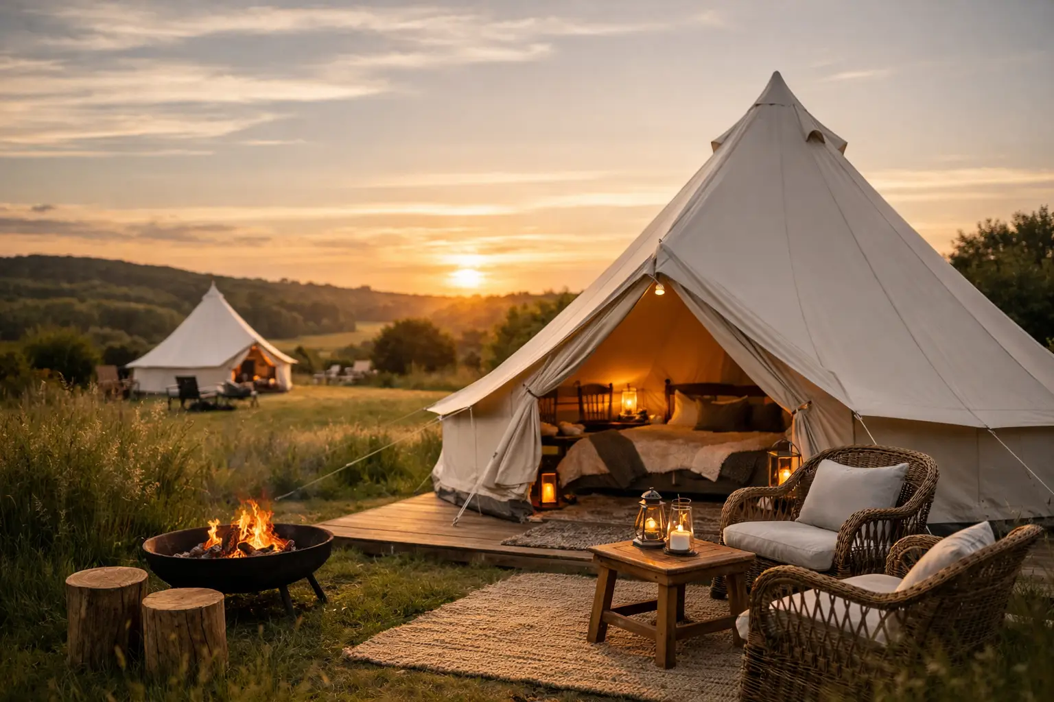Your Guide to Luxury Bell Tent Stays in Sussex